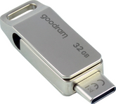 Mälupulk Goodram 32GB OTG USB 3.0 / Type-C (hõbedane)